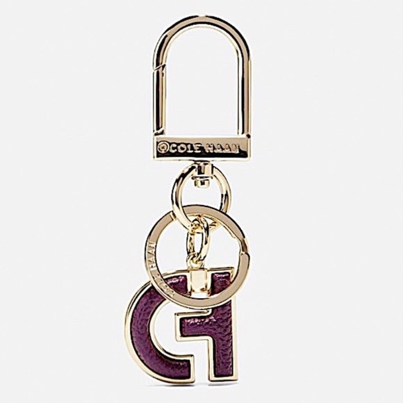 NEW COLE HAAN GRAND SERIES ESS Wallet & Key Fob Gift Set Blackberry Cordial - Picture 3 of 13